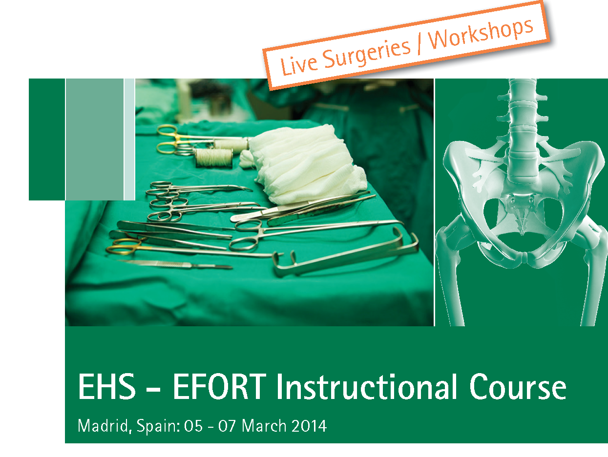 <!--:es-->La cadera dolorosa en adulto joven centra el nuevo curso de la EHS-EFORT en Madrid<!--:-->
